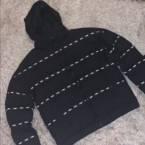 Victoria secret pink puffer coat